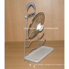 Metal Wire Pot Cover Storage Holder (LJ9007)